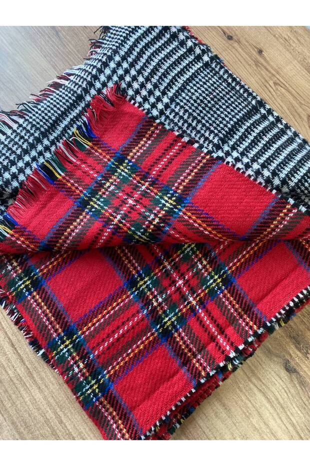 شال سميك مزدوج الجوانب - 7