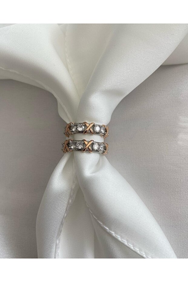 VIP ADJUSTABLE ring with zirconia