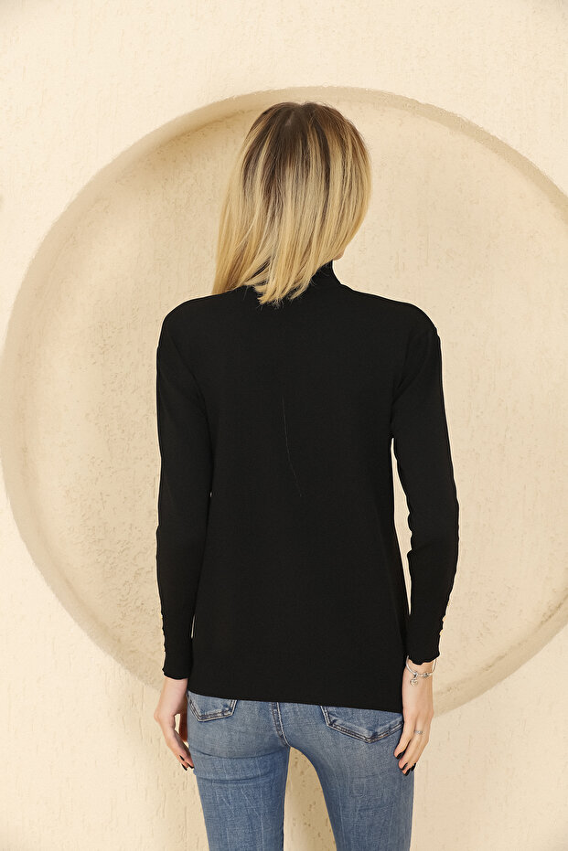 KOL DÜĞMELİ POLYELİT KAZAK - 5