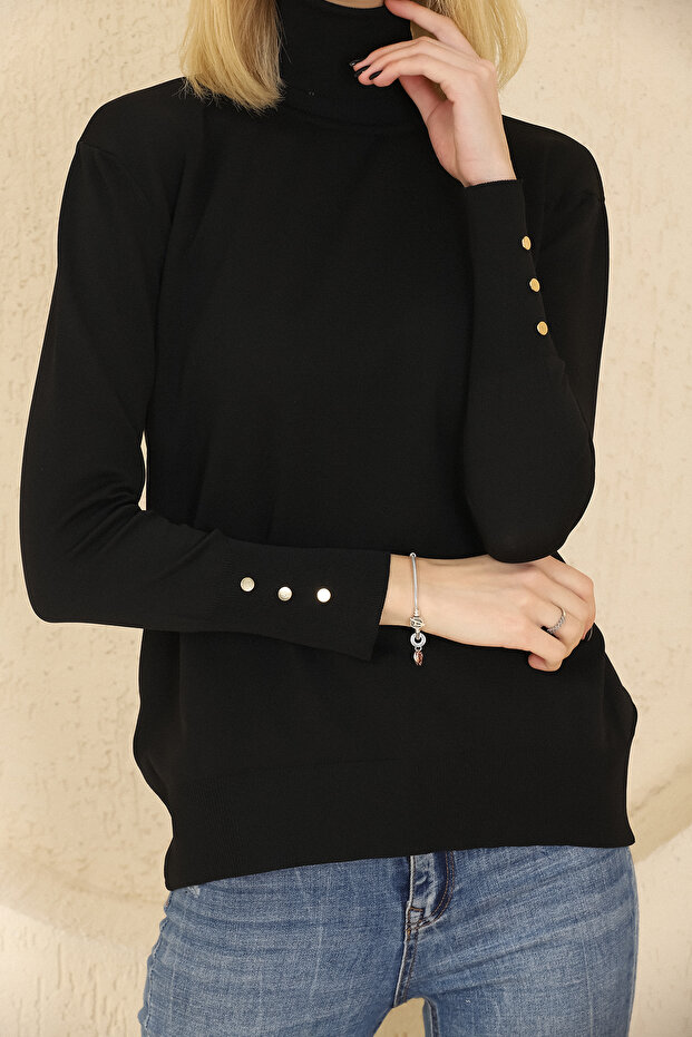 KOL DÜĞMELİ POLYELİT KAZAK - 3