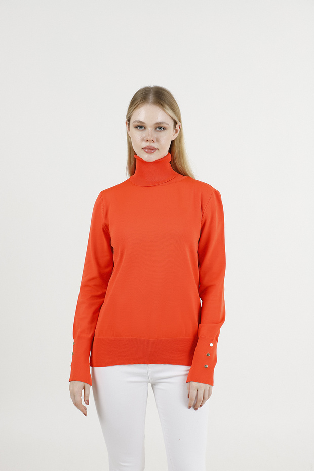 KOL DÜĞMELİ POLYELİT KAZAK - 3