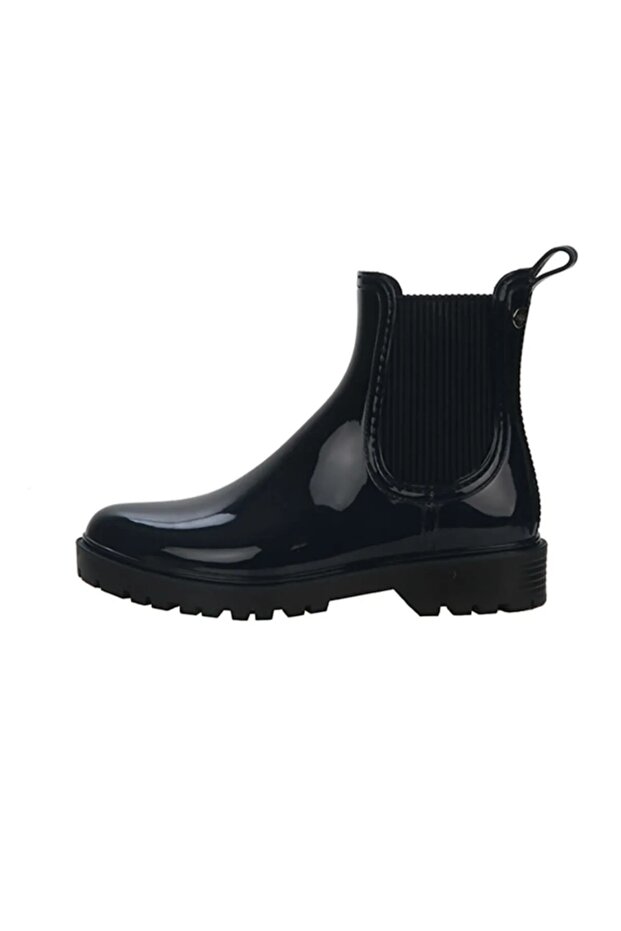 Trak Siyah Yağmur Çizmesi - 3