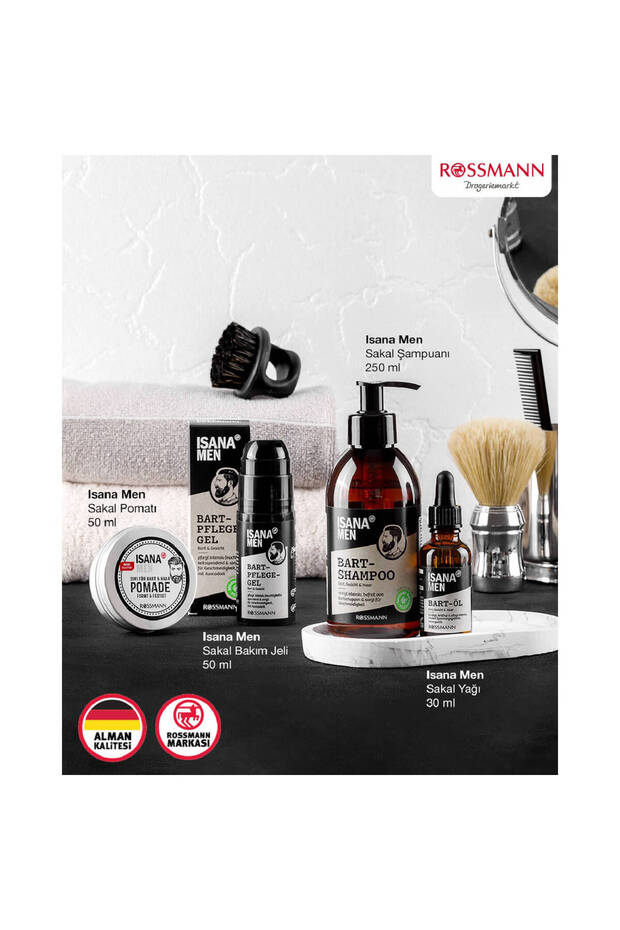 Men Sakal Bakım Pomatı Argan ve Kanola Yağı İçerikli 50 ml - 2