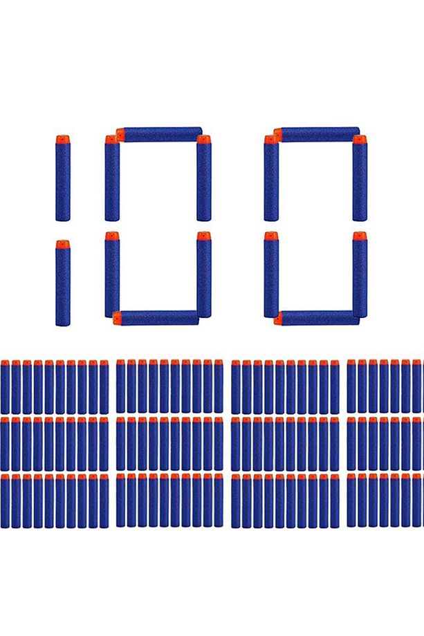 Mermi Premium Yumuşak Sünger Mermi 100 Adet - 1