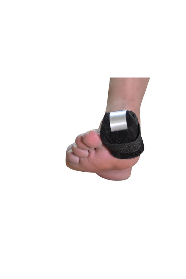 2 Adet Ayak Başparmak Sabitleme Doğrultma kayışı, parmak ateli Alüminyum metal destekli - 3