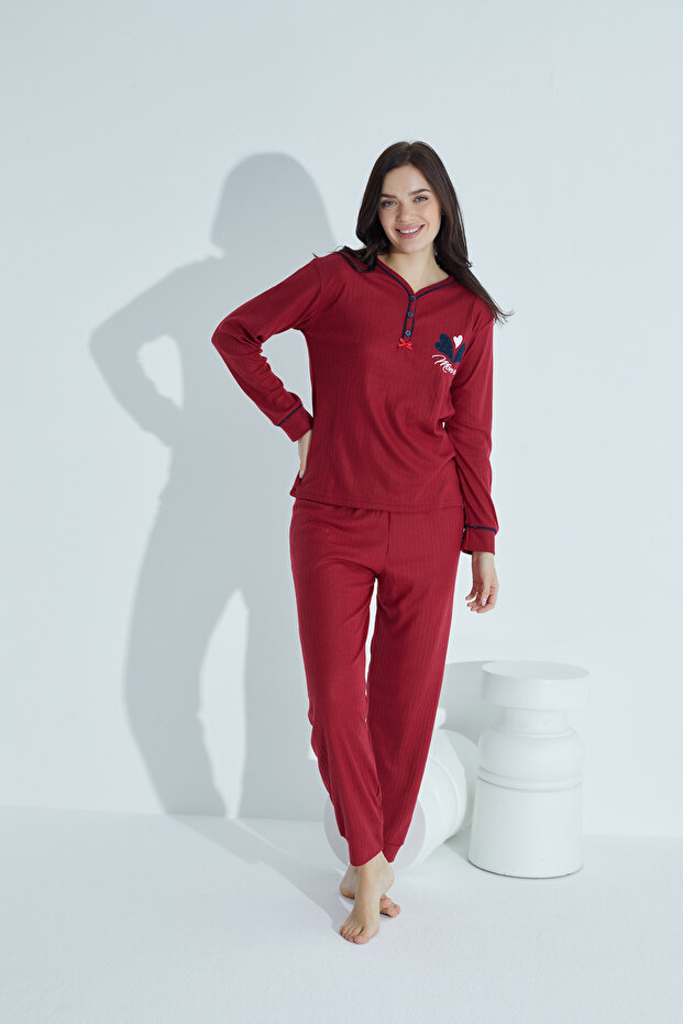 طقم بيجامة إنترلوك - 2