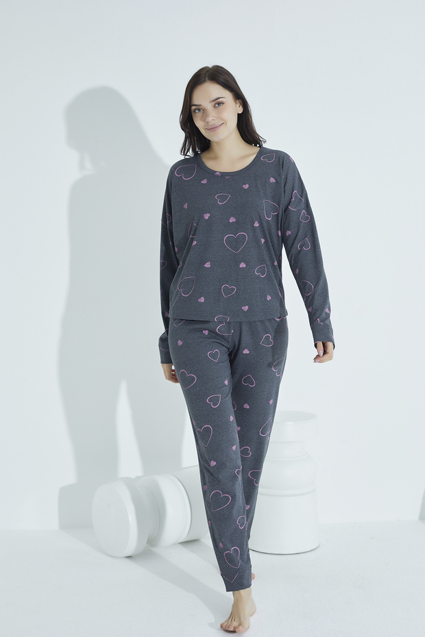 DESENLİ PİJAMA TAKIM - 2