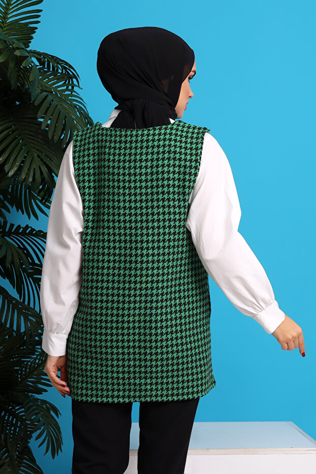 V Yaka Tüvit Süveter - 4