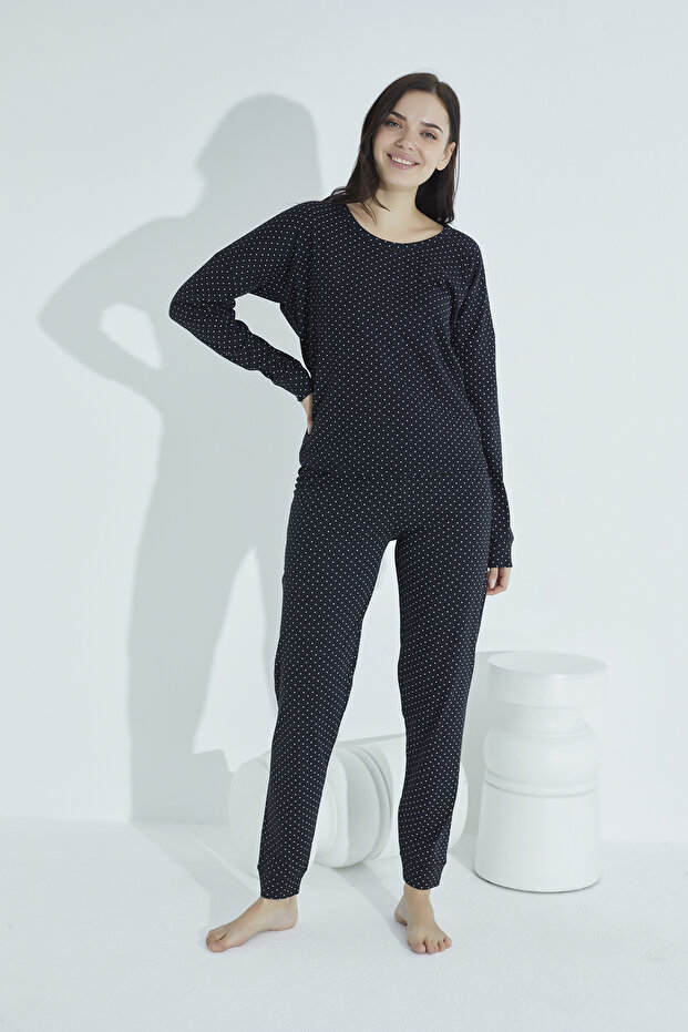 DESENLİ PİJAMA TAKIM - 1