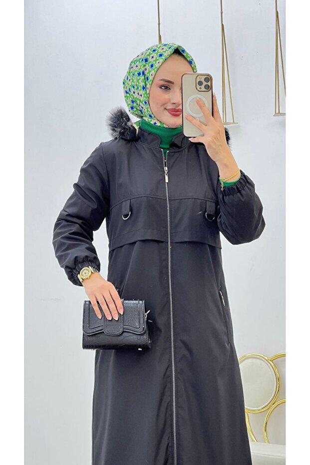 Kürklü Parka / Mont - 3