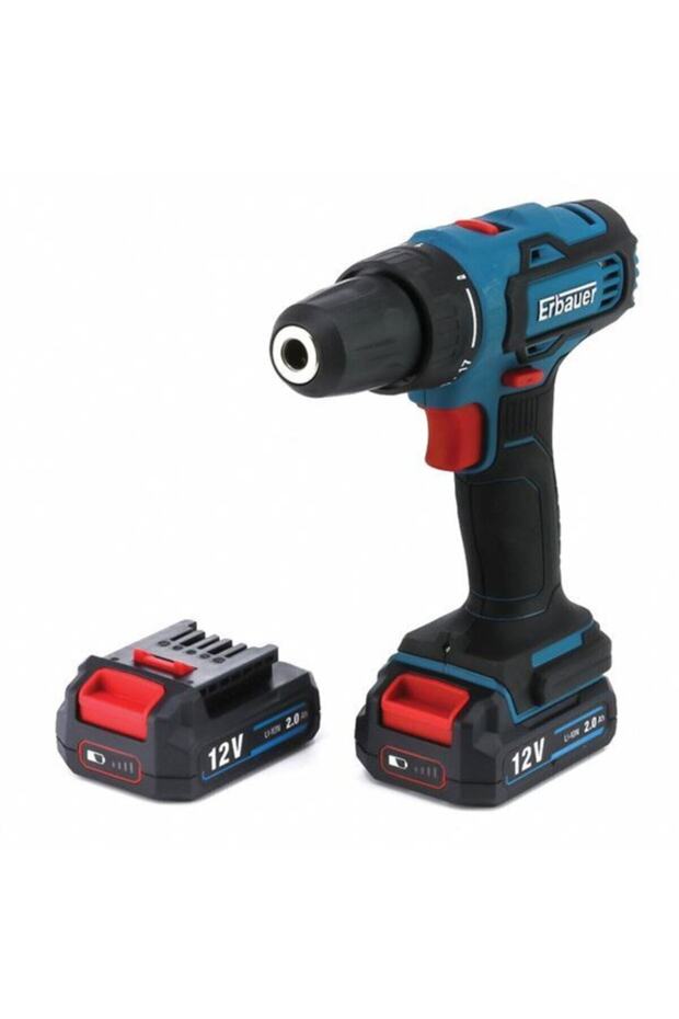 Erbauer 12volt Çift Akülü Matkap - 4