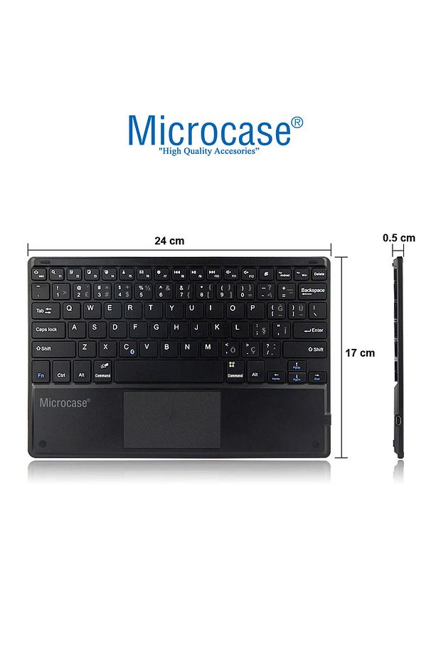Honor Pad X9 11.5'' Tablet Için Touchpad Bluetooth Klavye 24cm (TR STİCKER) Bt Mouse Stand Al2766 - 4