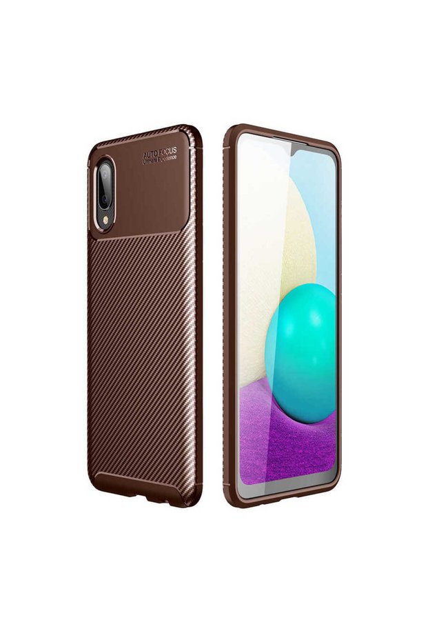 Samsung Galaxy A02 Case Carbon Fiber Look Ultra Thin Carbon Case