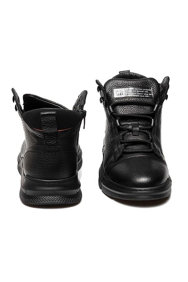 3K1Cb14361L Casual Siyah Erkek Bot - 4