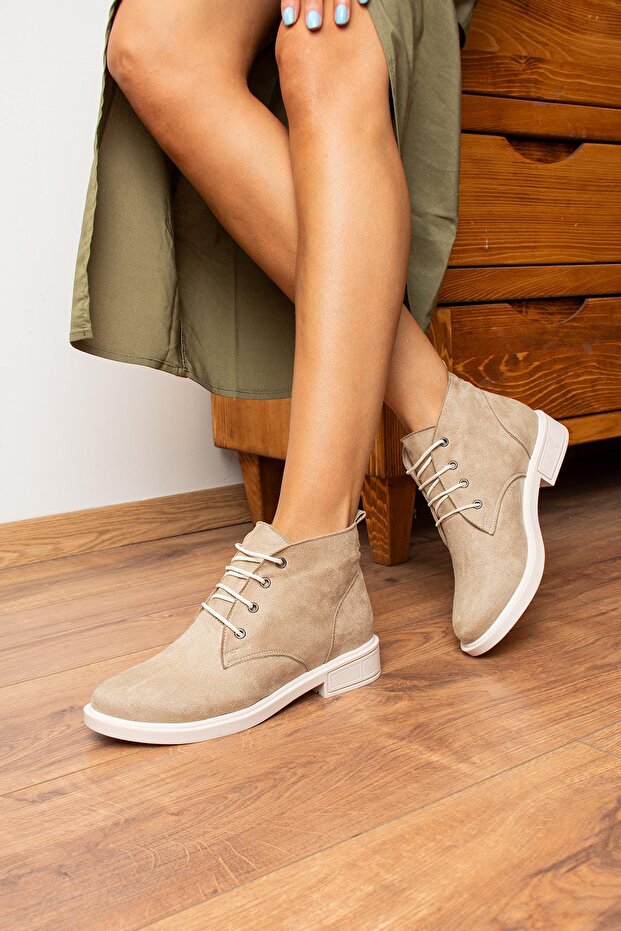 Clara Kadın Kısa Bağcıklı Bot - 1