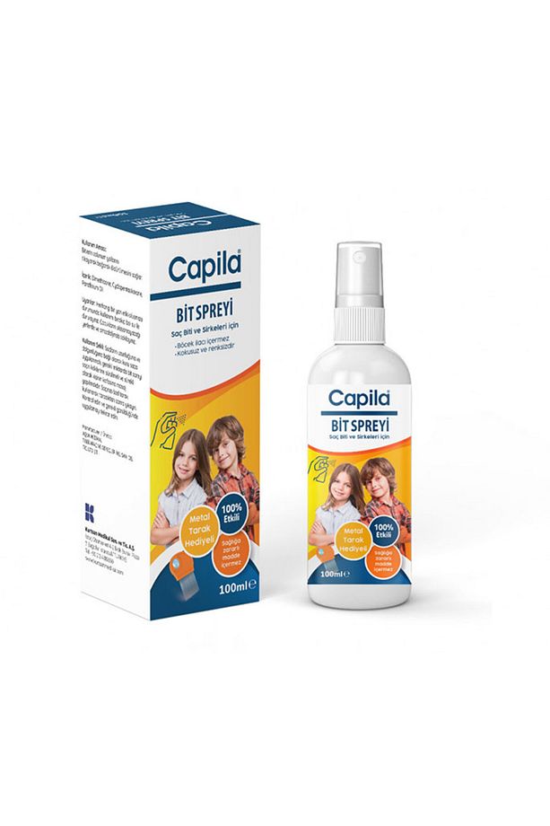 Bit Spreyi 100 ML + Capila Bit Şampuanı 200 ML - Metal Tarak Hediyeli - Yetkili Satıcı - 3
