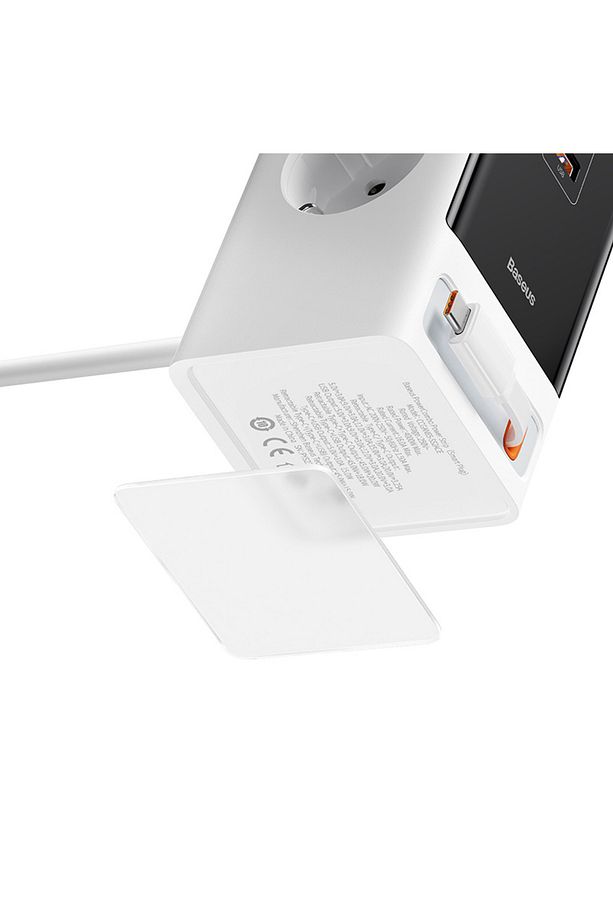 Power Combo Dijital PowerStrip 2AC+1U+1C+Retractable-C 65W Smart Versiyon Şarj Cihazı - 4