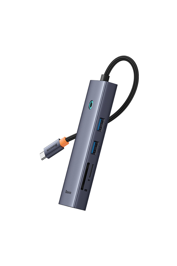 UltraJoy 7-Port ( USB-C to 1xHDMI4K@30Hz + 2xUSB 3.0 + 1xPD +RJ45 + SD/TF3.0) - 3