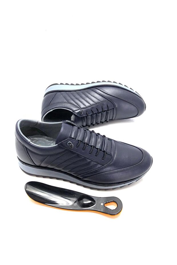 License Genuine Leather Full Orthopedic Men's Shoes