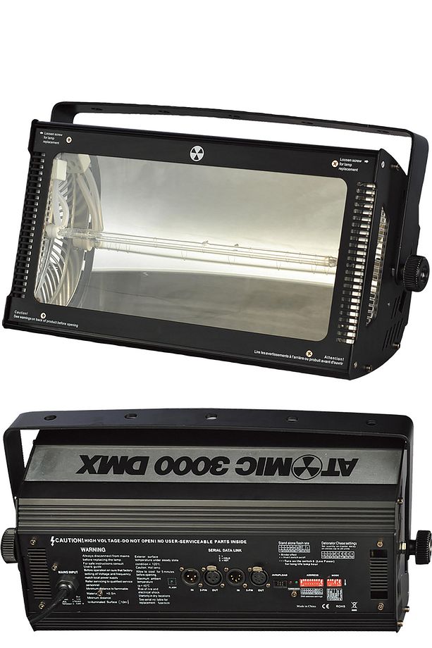 Atomix-3000 DMX Strobe Light Çakar Işık 3000 Watt DMX Kontrol Disko Sahne Işık - 1