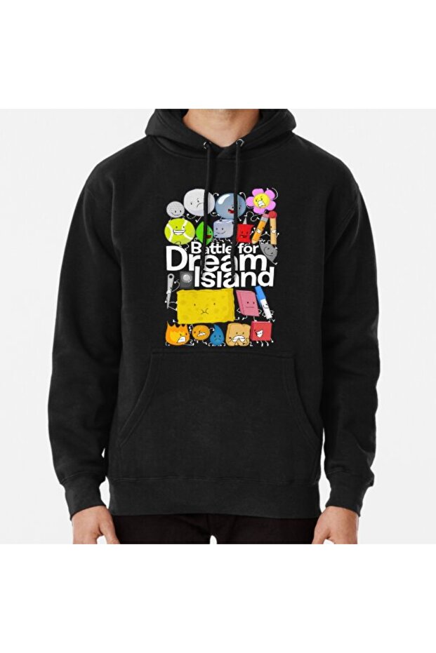 BFDI Poster Black Printed Sweatshirt Hoodie