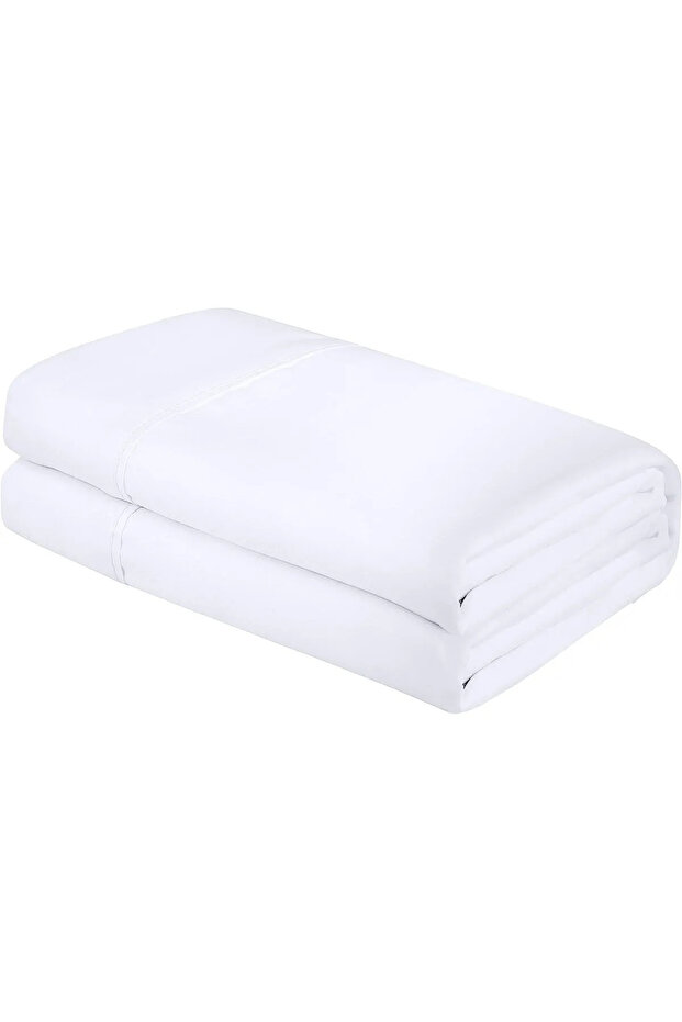 ملاءة SETHOME المسطحة 57 TEL Ranforce Fabric (مفردة، مزدوجة، كبيرة الحجم)