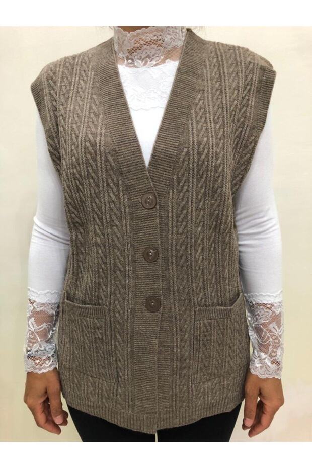 اللجنة الاقتصادية لأوروبا آن سترة قصيرة بأزرار - 1