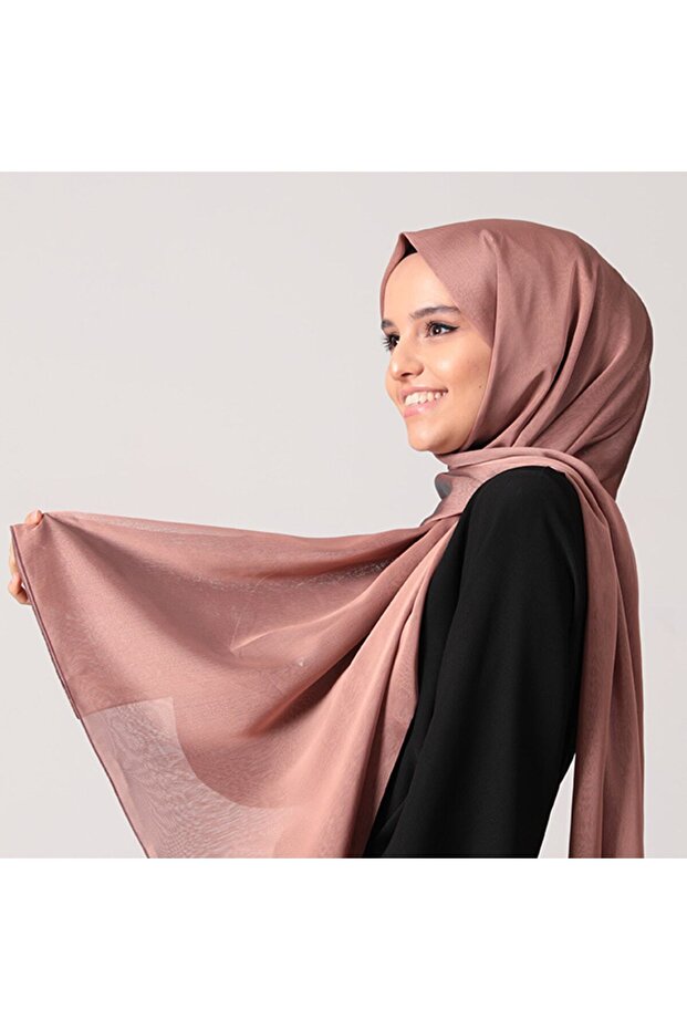 Women's Copper Janjan Chiffon Evening Dress Shawl