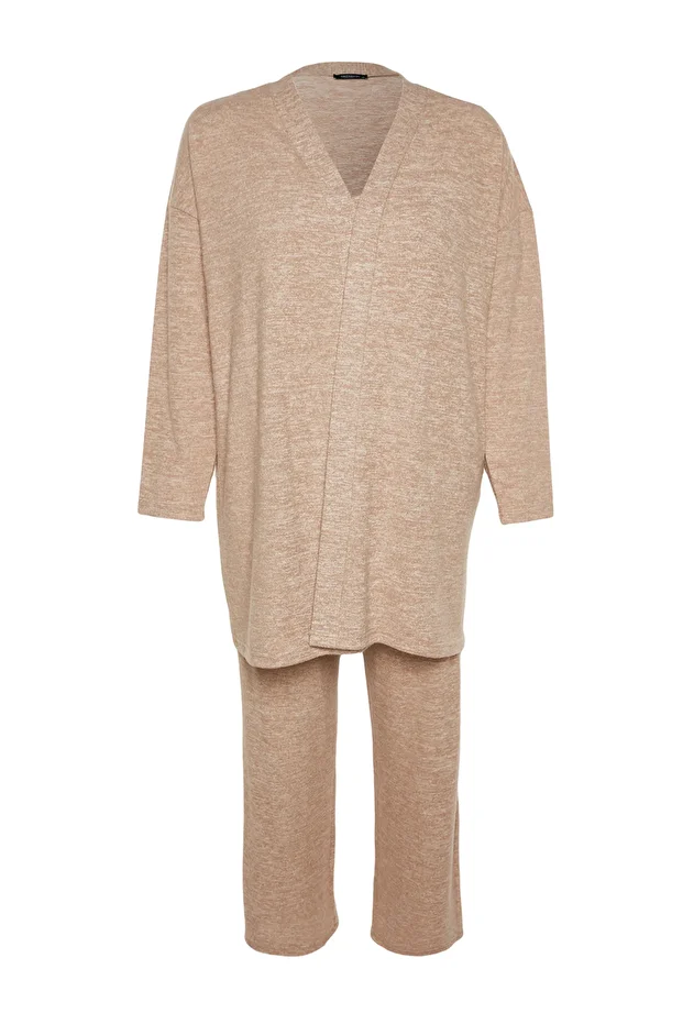 Béžová oversize Soft Large Size 3dílná sada - Tbbaw24Cp00022 - 5