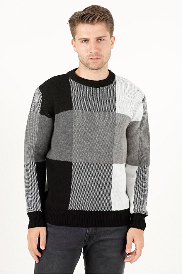 80400 سترة منقوشة مربعة - 1