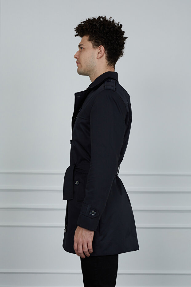 SLİMFİT TRENÇKOT - 5