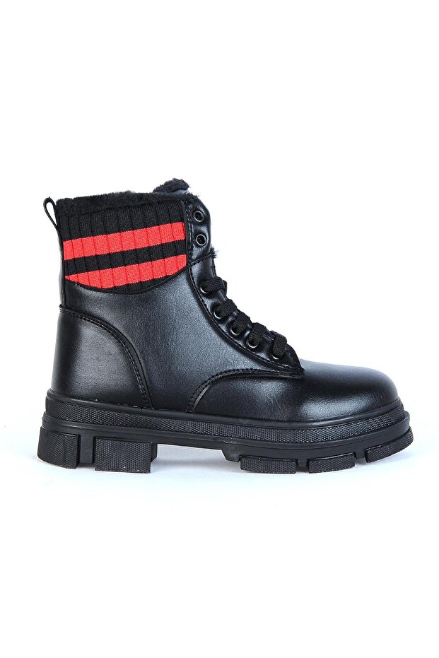 7655 Black Nova Winter Girl's Boots