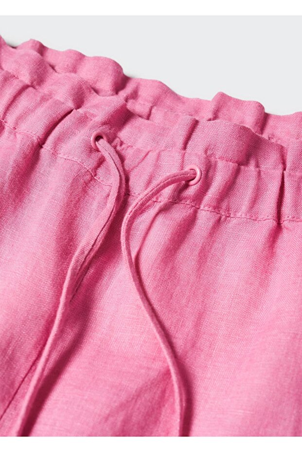 Keten Jogger Pantolon - 7