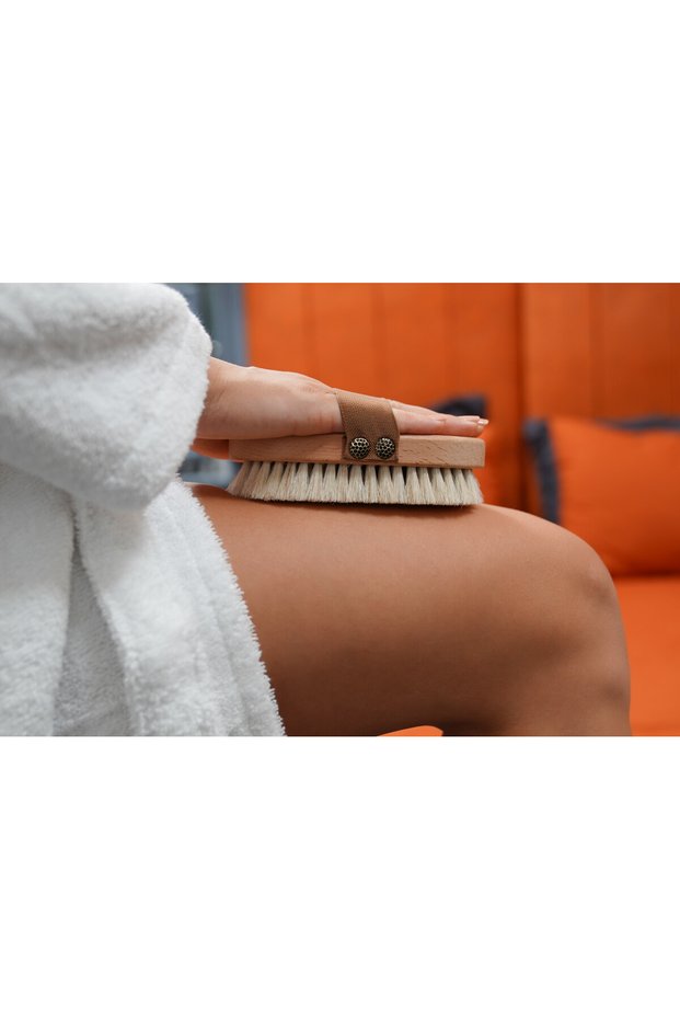 Natural Horsehair Brush Cellulite Brush