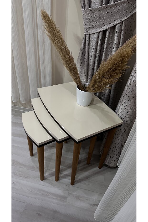 Lüx 3lü zigon sehpa - 4