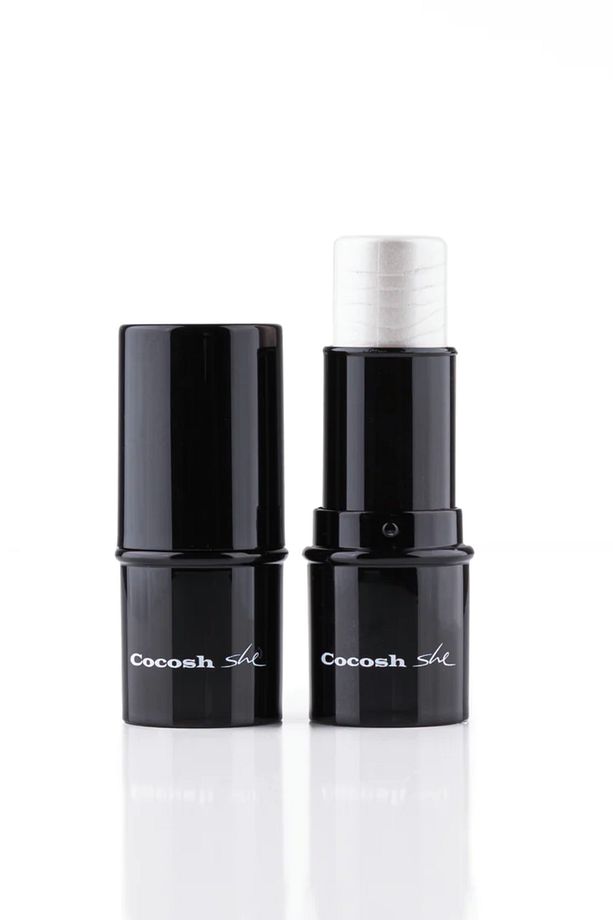 Shimmer Stick Aydınlatıcı Highlighter, Metalik Beyaz, Yüksek Pigment, Doğal Görünüm, Nemli Bitiş - 1