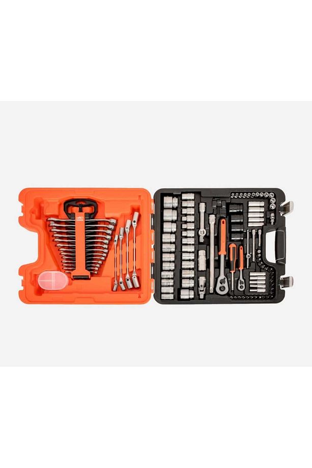 S106-CASE Bahco S106 1/4. 1/2+ kombine anahtar setli 106 Parça Full Lokma Seti - 2