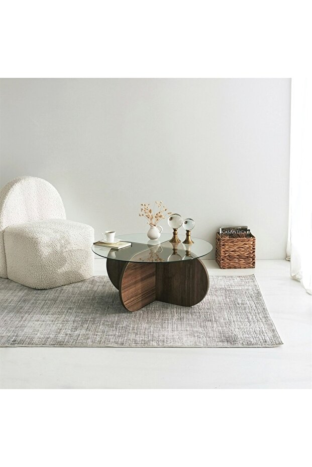 - Bubble Cam Sehpa Ceviz - 3