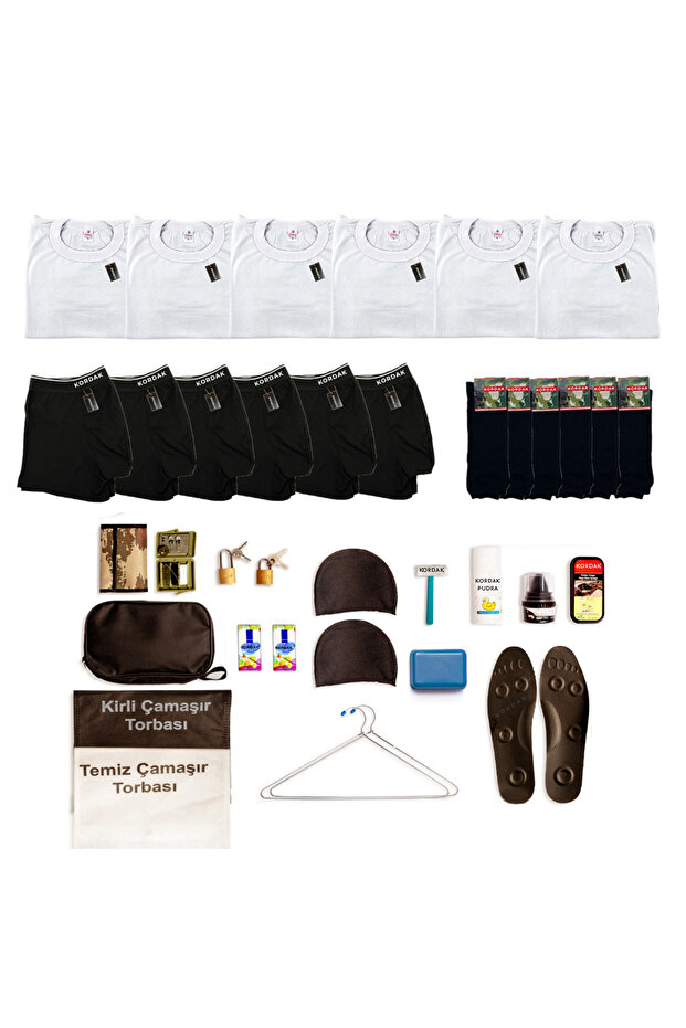 6-pack Sailor Basic Soldier Pack - Hatay Iskenderun Recruit Paid Military Equipment