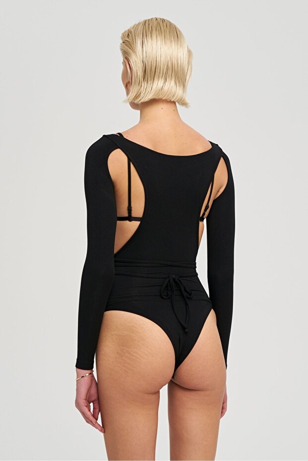 Margot Bodysuıt - Siyah - 2