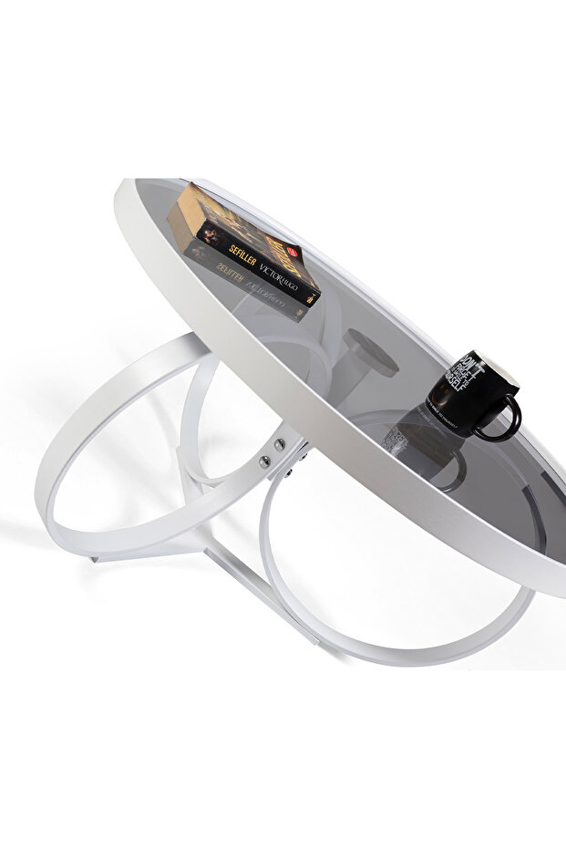 Marry Beyaz Orta Sehpa - 4