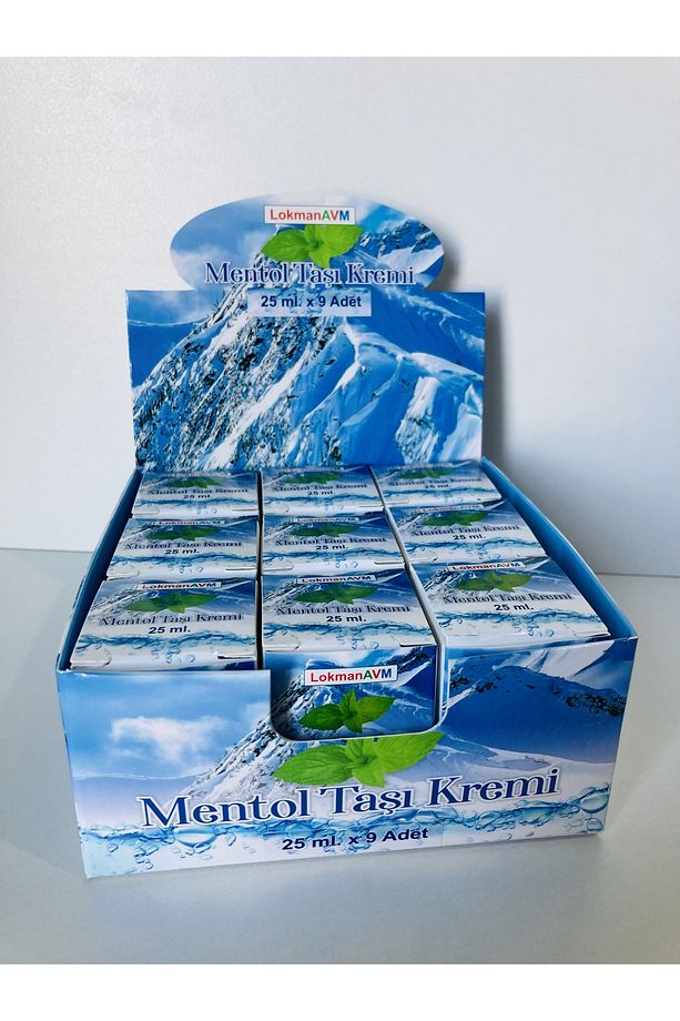 Mentol Taşı Masaj Jeli Kremi 25 ml X 9 Adet (MİGREN TAŞI MENTHOL) - 8