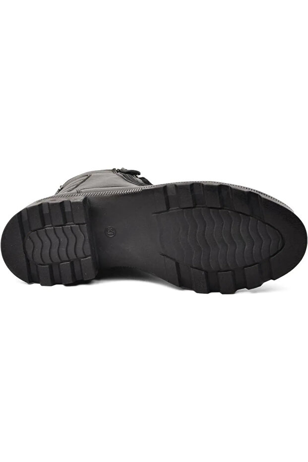 8955 Kadın Deri Bot - 5