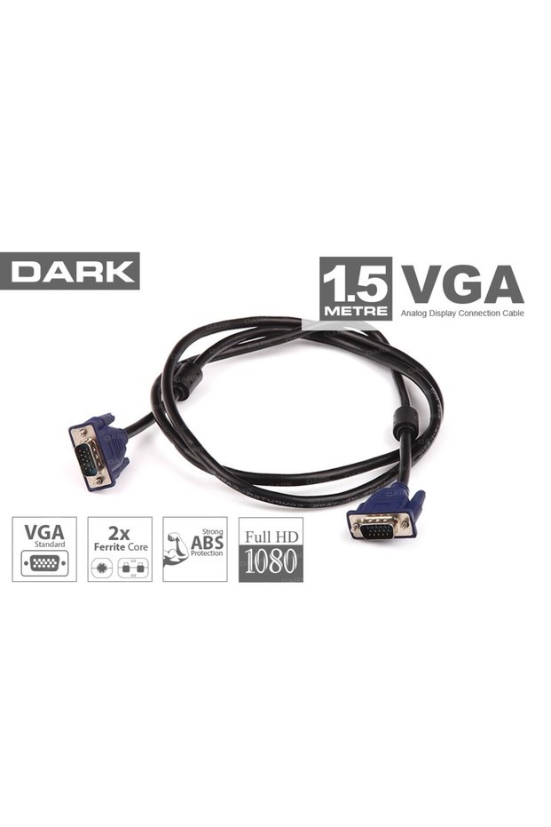 كابل صور VGA بطول 1.5 متر من DARK DK-CB-VGA150