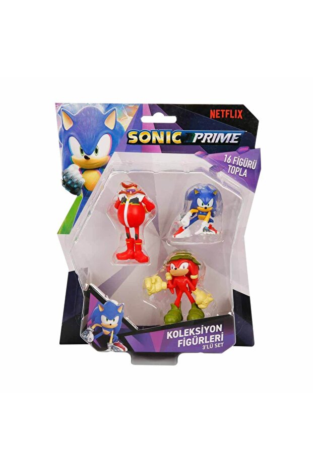 Sonic Prime 3'lü Figür Seti - 3 - 3