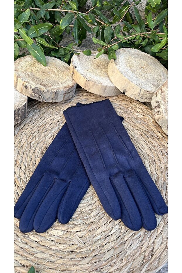 Kadın viskon dokunmatik eldiven - 2