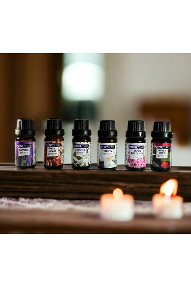 Popüler Mum Esans Seti Lavanta-Sandal-Yasemin-Vanily-KrzÇiçeği-Amber Soya Wax Parafin Jel Mum ESANS - 1