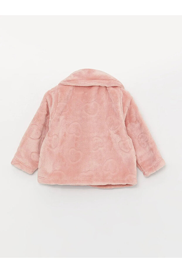 Long Sleeve Baby Girl Plush Coat
