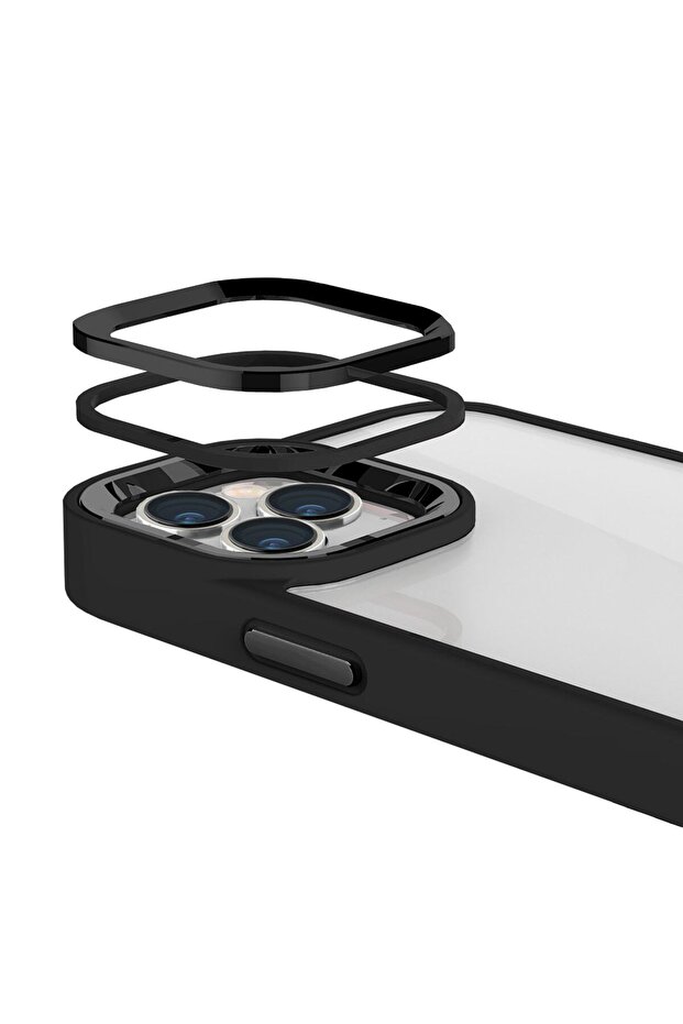 Iphone 14 Pro Max New Air Bumper Kılıf Black - 2