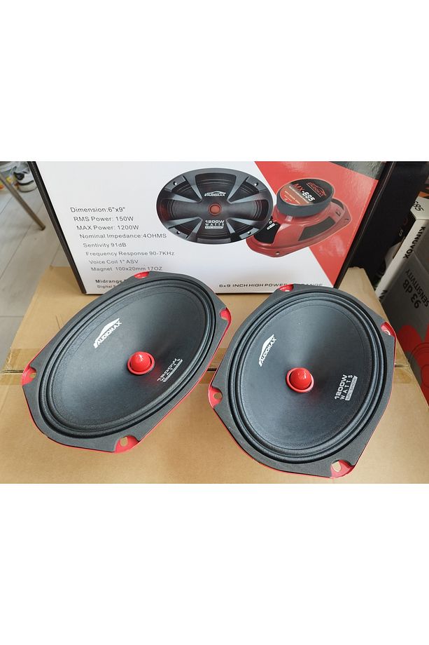 SIFIR AUDİOMAX 1200 W 150 RMS KURŞUN GÖBEK SPL SHOV MİDRANGE YENİ SERİ - 3